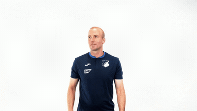 Man In Blue Shirt With EC GIF