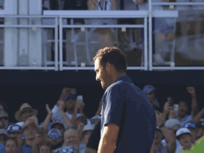 Man In Blue Shirt With Flea GIF