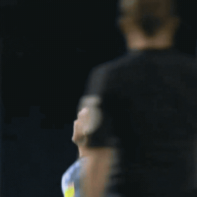 Man In Blue Shirt With Number 10 GIF