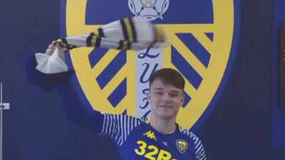Man In Blue Shirt With Number 32 GIF