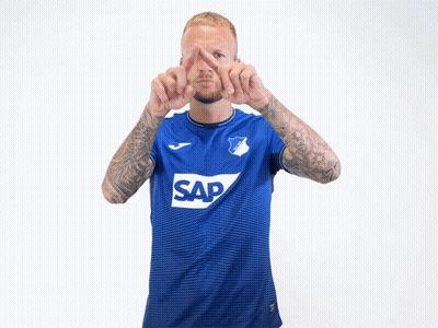 Man In Blue Shirt With SAP GIF