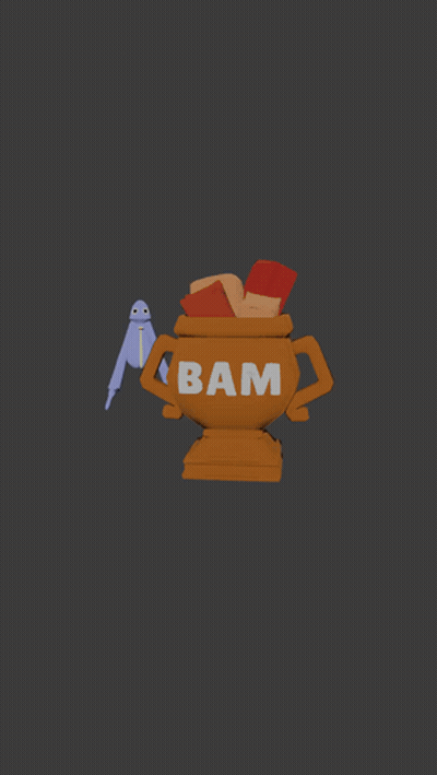 Man In Blue Shirt With Sap GIF
