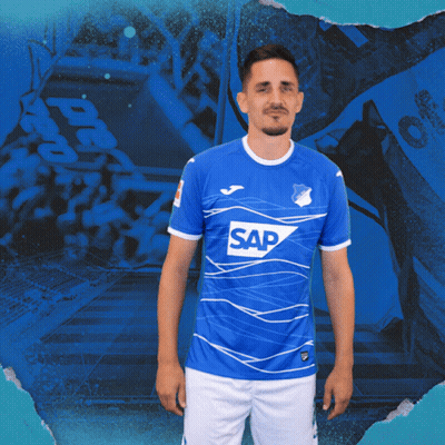 Man In Blue Shirt With Sap GIF