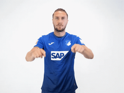 Man In Blue Shirt With Sap GIF