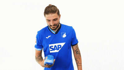 Man In Blue Shirt With Sap GIF