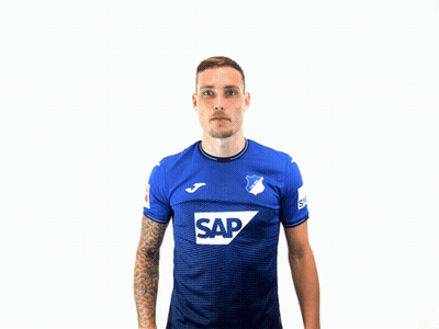 Man In Blue Shirt With Sap GIF