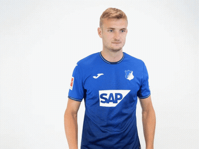 Man In Blue Shirt With Sap GIF
