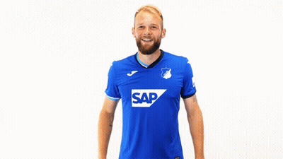 Man In Blue Shirt With Sap GIF