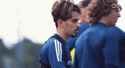 Man In Blue Shirt With Stv GIF