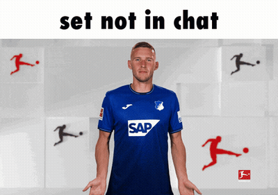 Man In Blue Shirt With Word Sap GIF