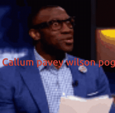 Man In Blue Suit And Glasses Callum Pavey Wilson Pog GIF