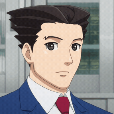 Man In Blue Suit And Red Tie Close Up GIF