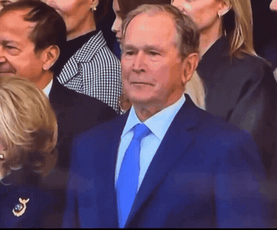 Man In Blue Suit And Tie GIF