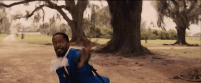 Man In Blue Suit And White Bow Tie GIF