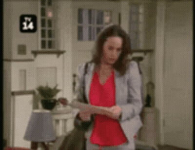 Man In Blue Suit Says I Said Leave Me Alone GIF