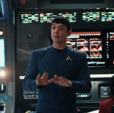 Man In Blue Suit With A Collar GIF