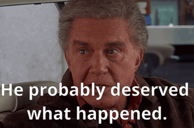 Man In Blue Suit With New York Rangers GIF