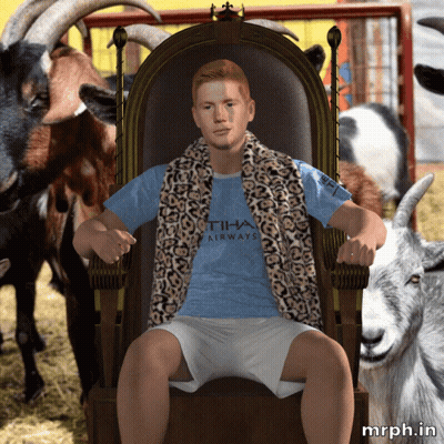 Man In Blue Tiha Airways Shirt GIF