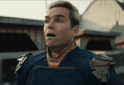 Man In Blue Uniform Surprised GIF