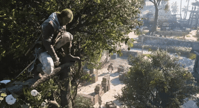 Man In Blue Wig Smiling Movado Video GIF