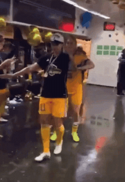 Man In Boston Jersey Number 99 GIF