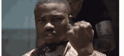 Man In Bow Tie Getting Haircut GIF
