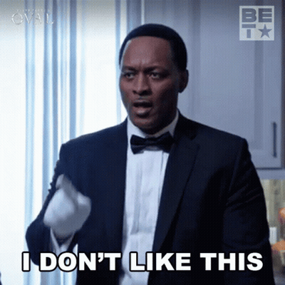 Man In Bow Tie Says I Don't Like This GIF