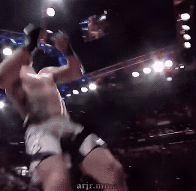 Man In Boxing Ring Arjr.mma GIF