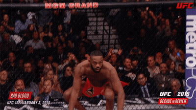 Man In Boxing Ring Bad Blood UFC GIF