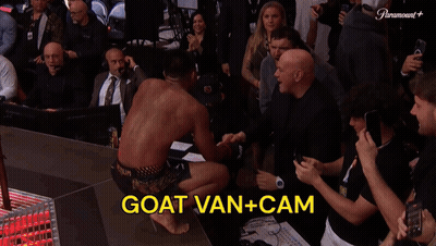 Man In Boxing Ring Goat Van + Cam GIF
