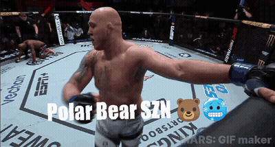 Man In Boxing Ring Polar Bear Szn GIF