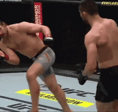 Man In Boxing Ring Saying Armor Sports Drink GIF