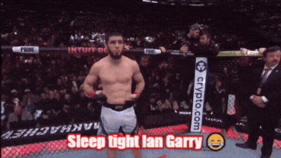 Man in Boxing Ring Sleep Tight Lan Garry