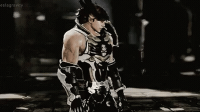 Man In Boxing Ring Wearing Gloves And Vest GIF