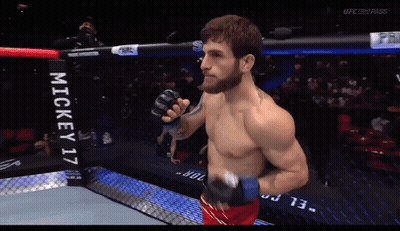 Man In Boxing Ring With Mickey 17 GIF