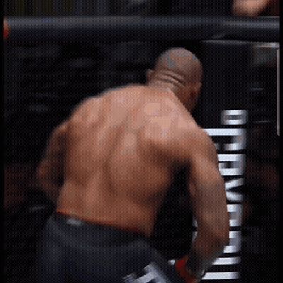 Man In Boxing Ring With UFC GIF