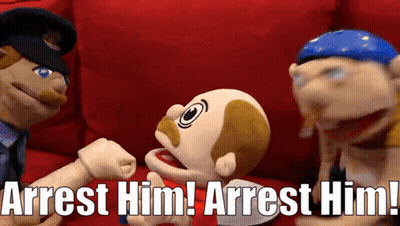 Man In Brian Jersey Making Face Next To Woman GIF