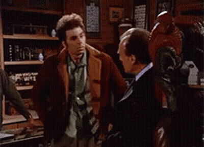 Man In Brown Coat Saying Giddy Up GIF
