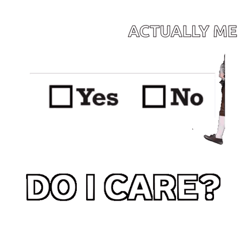 Man In Brown Coat With Red Heart Standing Next To Yes And No Sign GIF