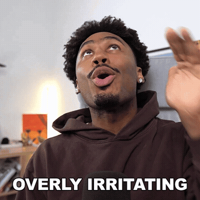 Man In Brown Hoodie Says Overly Irritating GIF