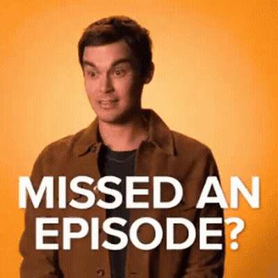 Man In Brown Jacket Missed An Episode GIF