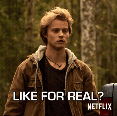Man In Brown Jacket Next To Truck Saying Like For Real Netflix GIF
