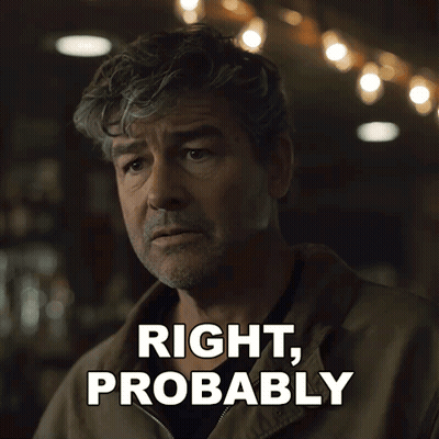 Man In Brown Jacket Saying Right GIF