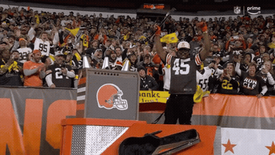 Man In Brown Jersey Number 45 GIF