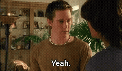 Man In Brown Shirt Saying Yeah GIF