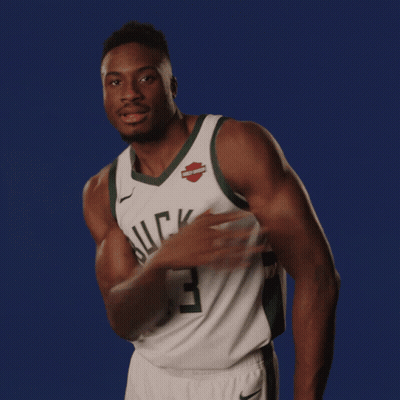 Man In Bucks Jersey Number 43 GIF