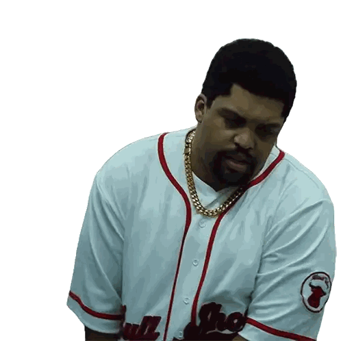Man In Bulls Jersey Looking Down Sticker