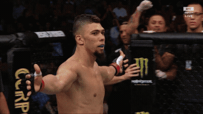Man In Cage With Monster Energy Drink Ad GIF