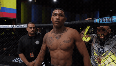 Man In Cage With Sign Saying Prime GIF