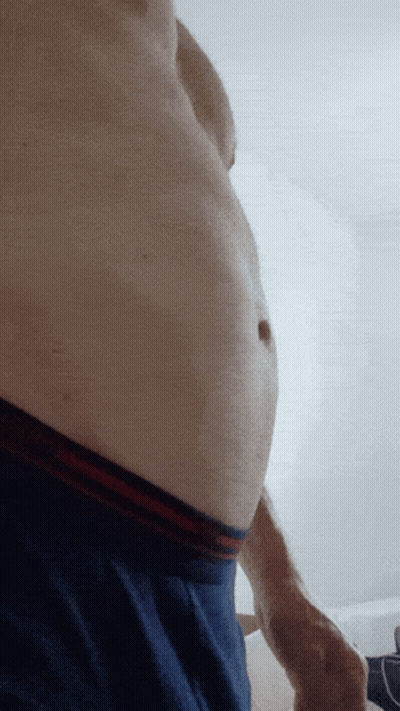 Man In Calvin Klein Underwear GIF